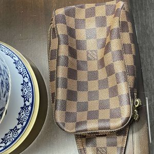 Damier Ebene Geronimos Belt Bag